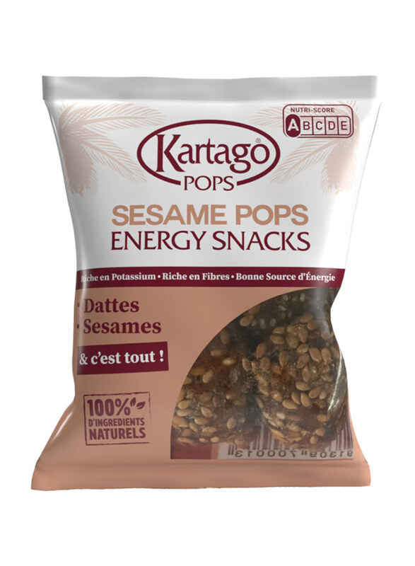 

Kartago Pops Sesame Pops Energy Snacks, 50g