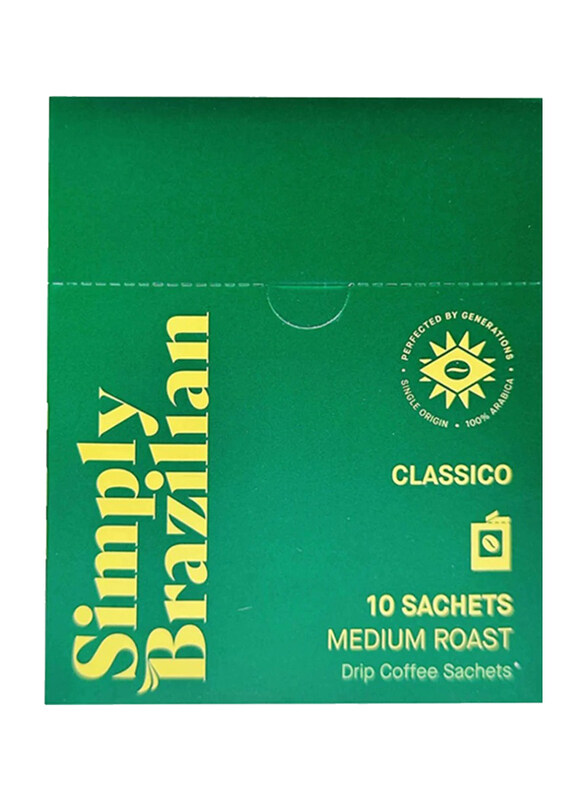 

Simply Brazilian Classico Drip Coffee, 120g