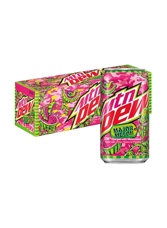 

Mountain Dew Major Melon Can, 12 x 355ml