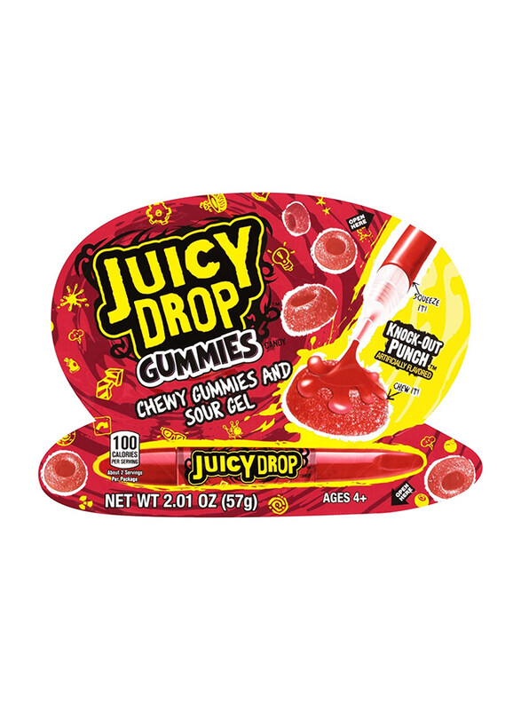 

Juicy Drop Gummies Candy Sweet Gummies & Sour Gel Pen, 57g