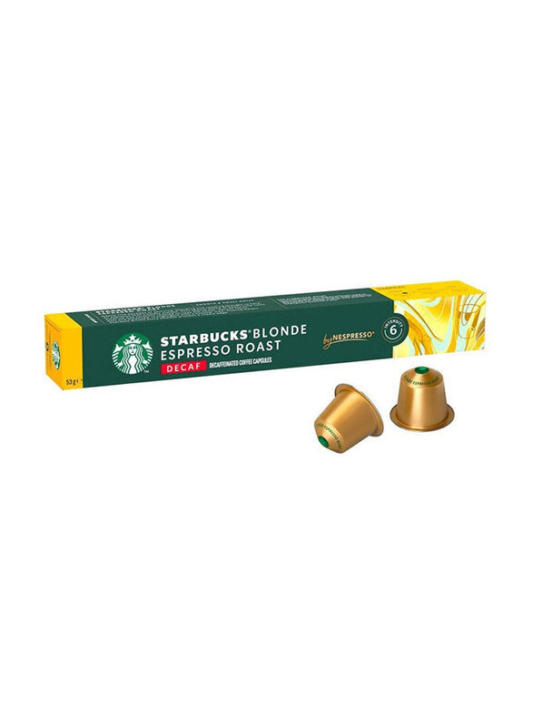 

Nespresso Starbucks Blonde Espresso Roast Capsules, 53g
