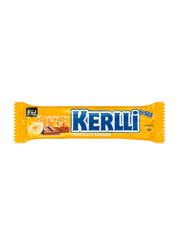 

SOJ Kerlli Cereal Bar with Banana, 50g