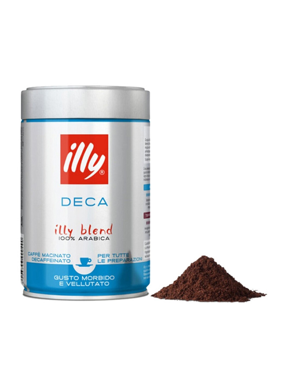 illy Espresso Caffe Macinato Dark Ground Roasted Coffee 250g