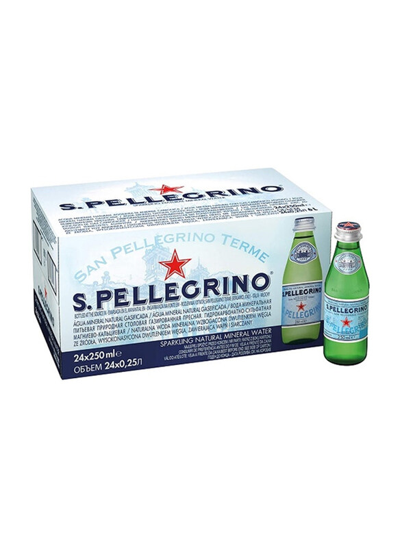 

S.Pellegrino Sparkling Water Glass, 24 x 250ml