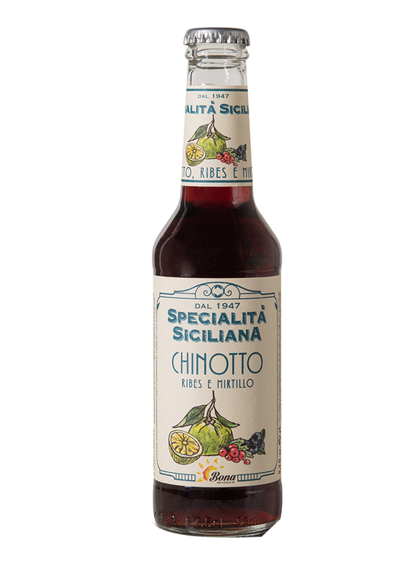 Bona Specialita Siciliana Chinotto Red Current & Blueberry Italian Soft Drink, 275ml