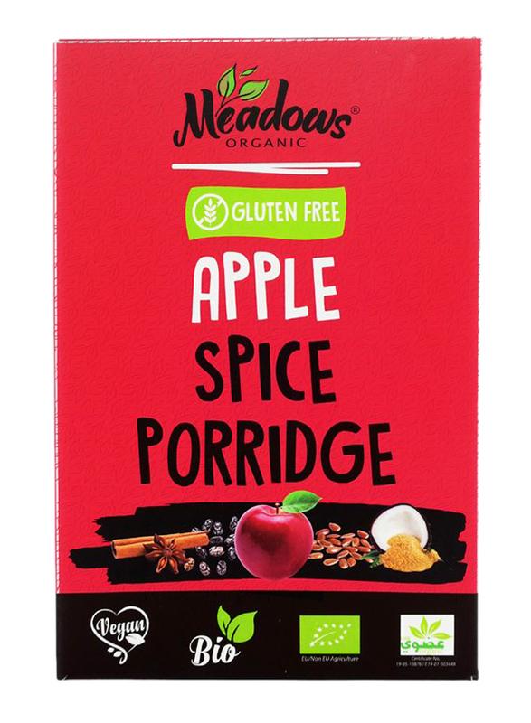 Meadows Organic Apple Spice Porridge, 60g