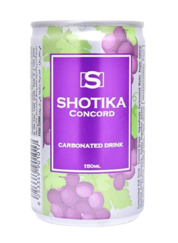 Shotika Carbonated Drink Concord Flavour, 150ml
