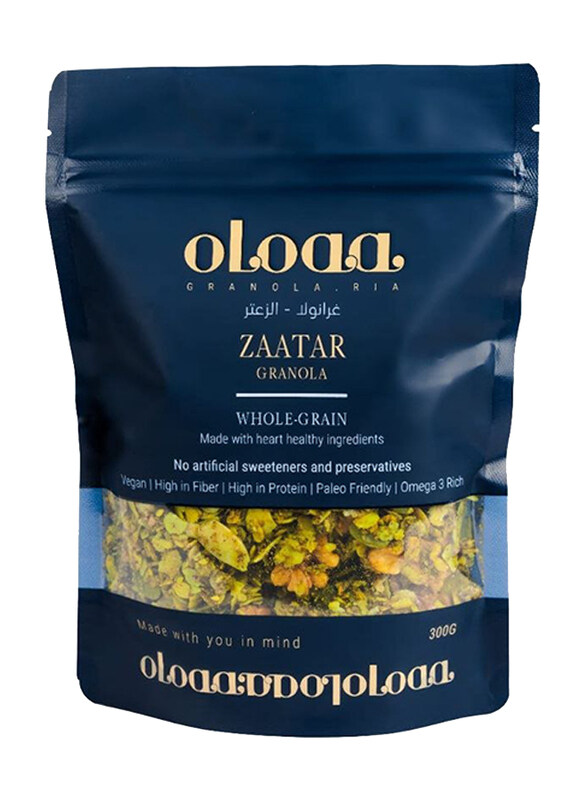 

Oloaa Whole Grain Zaatar Granola, 300g