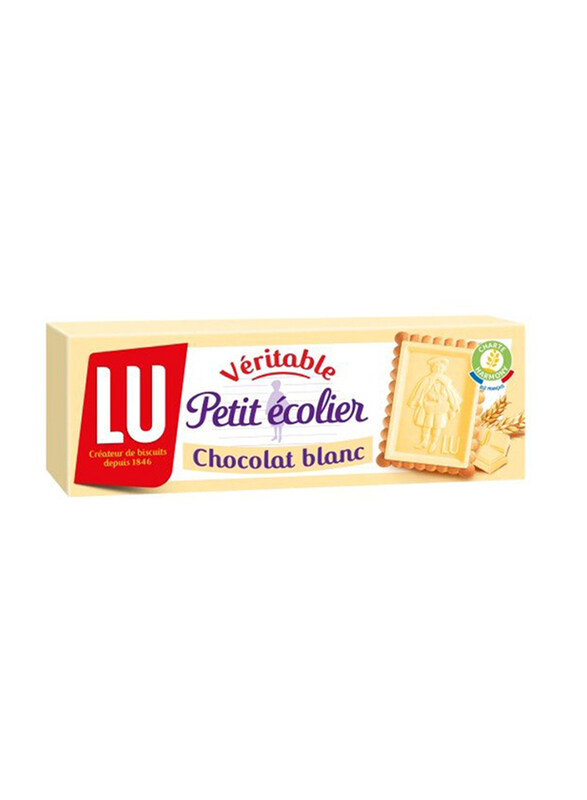 

LU Petit Ecolier White Chocolate Biscuits, 150g