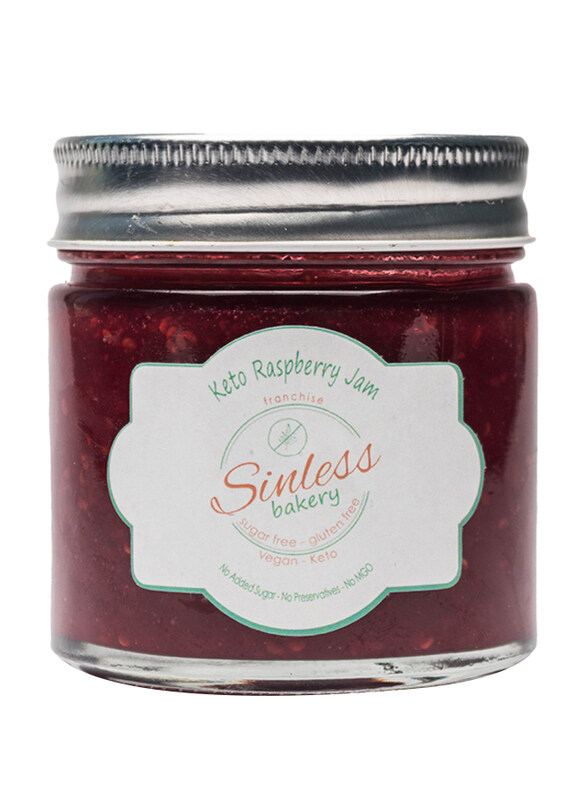 

Sinless Bakery Vegan Keto Raspberry Jam, 200g