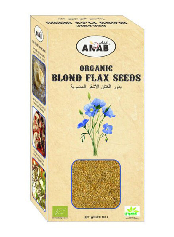 

Anab Organic Blond Flax Seeds, 500g