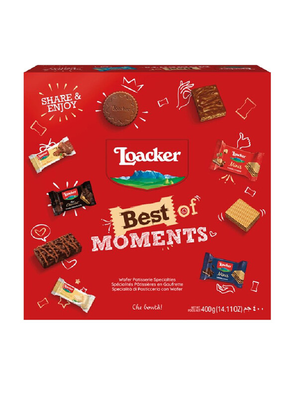 

Loacker The Best of Moments Wafers, 400g