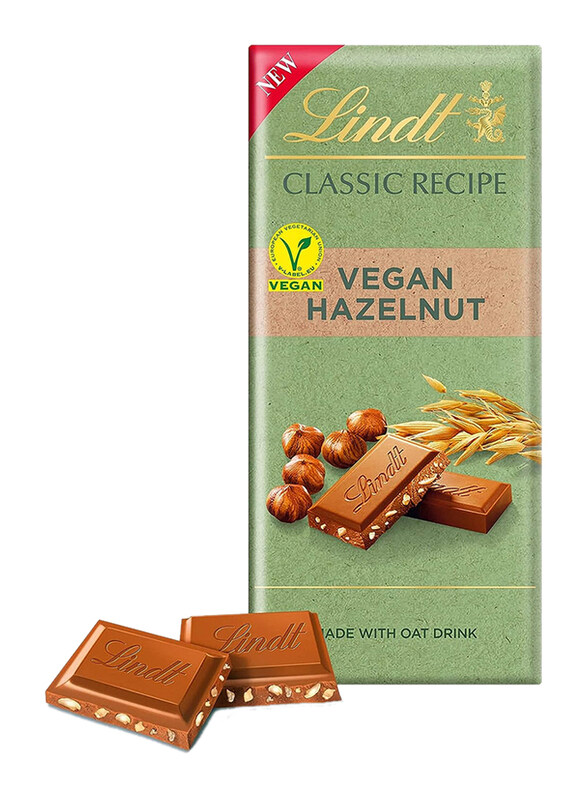 

Lindt Classic Recipe Bar Vegan Hazelnut, 100g