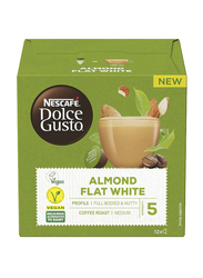 Nescafe Dolce Gusto Almond Flat White Coffee, 12 Capsules x 11g