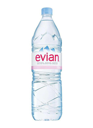 Evian Natural Mineral Water, 1.5 Liters