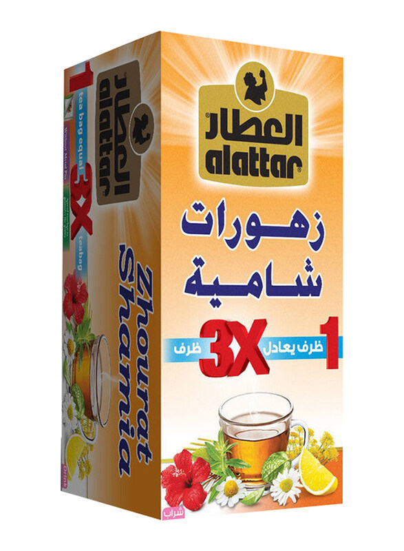 

Al Attar Zhourat Shamia Zero Sugar Tea, 20 Tea Bags, 36g