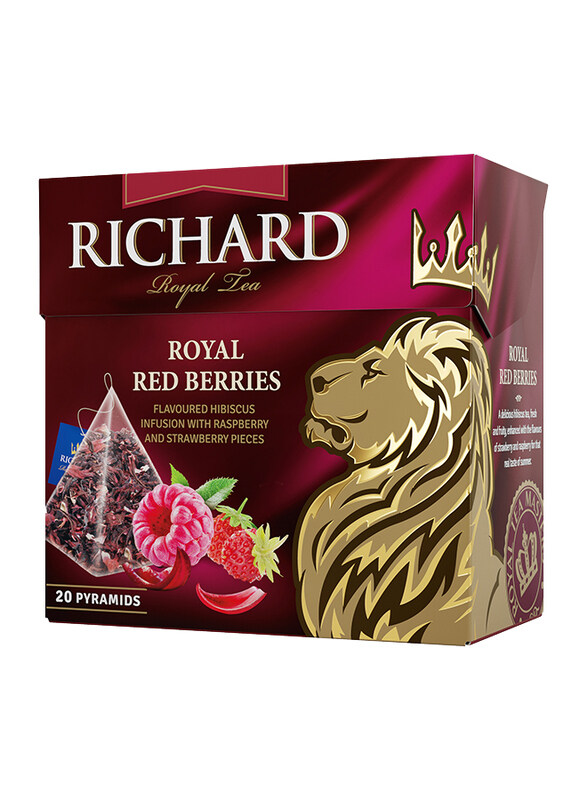 

Richard Royal Red Berries, Fruit-Herbal Tea in Pyramids, 20 x 1.7gm