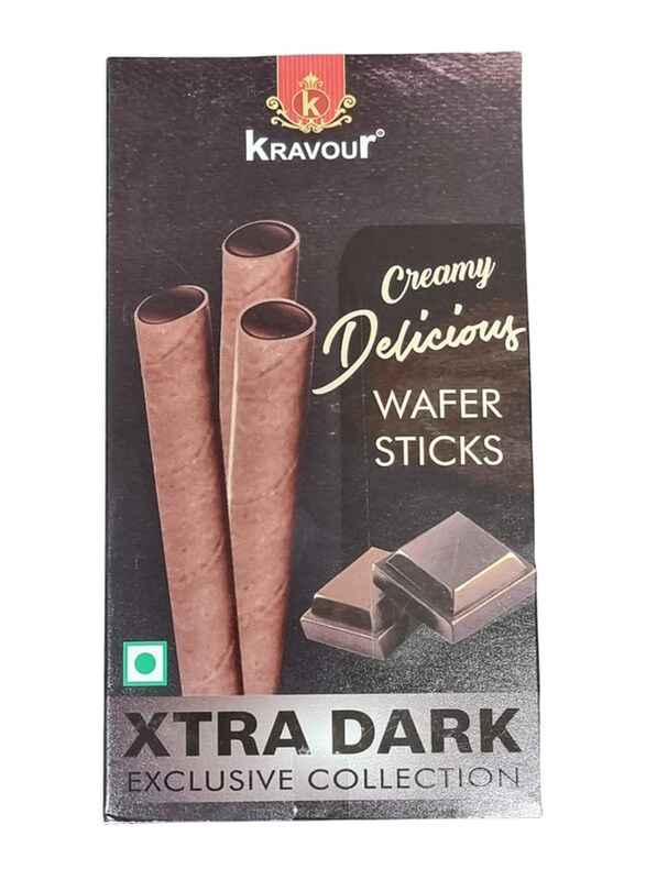 

Kravour Xtra Dark Wafer Rolls, 75g