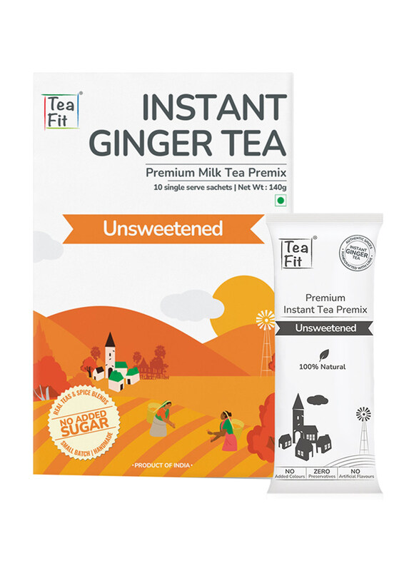 

Tea Fit Instant Ginger Milk Tea, 10 Piece, 140g