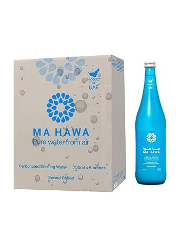 

Ma Hawa Bottled Drinking Sparkling Water, 6 x 750ml