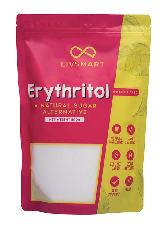 

LivSmart Erythritol Natural Sweetener, 500g