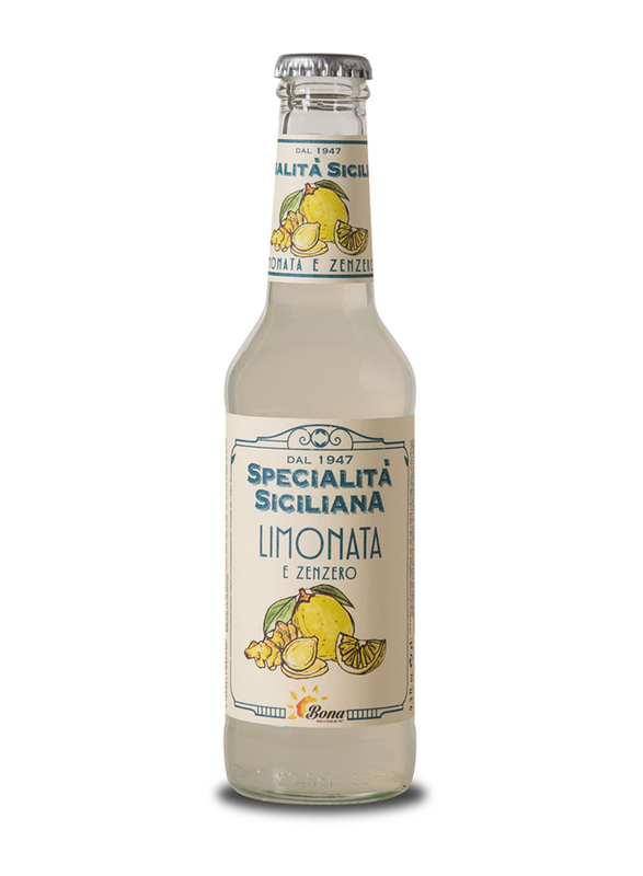 Bona Specialita Siciliana Lemonade And Ginger Soft Drink, 275ml