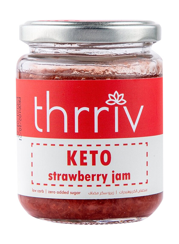 

Thrriv Keto Strawberry Jam, 200g