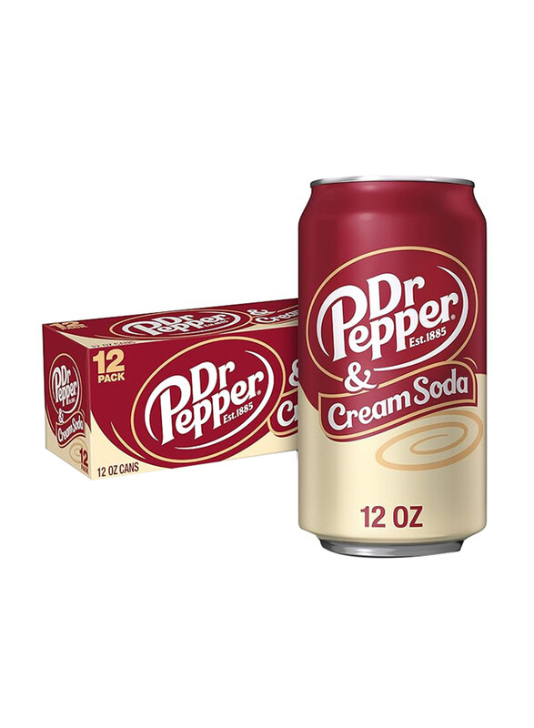 

Dr Pepper Cream soda Can, 12 x 355ml