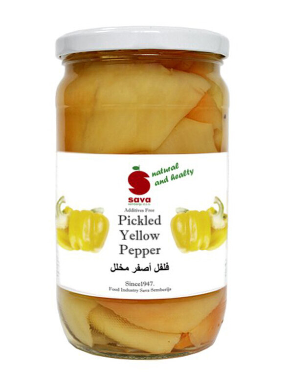 

Sava Pickled Yellow Peppers, 720ml