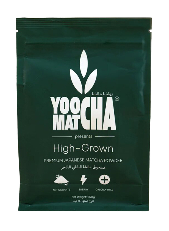 Yoocha Matcha High-Grown Premium Japanese Matcha Powder, 250g