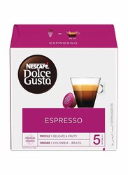 Nescafe Dolce Gusto Espresso Coffee Capsules, 16 Capsules x 6.3g