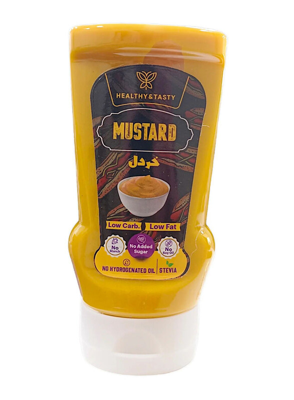 

Healthy & Tasty Low Fat/Zesty, No Added Sugar/Starch, No Soy/Hydrogenated Oil, Nutritious Low Carb Mustard Sauce, 340ml