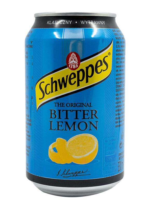 

Schweppes Bitter Lemon Soft Drink, 330ml