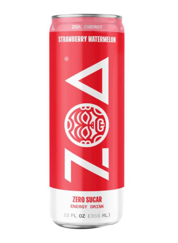 

Zoa Zero Sugar Strawberry Watermelon Energy Drink, 355ml