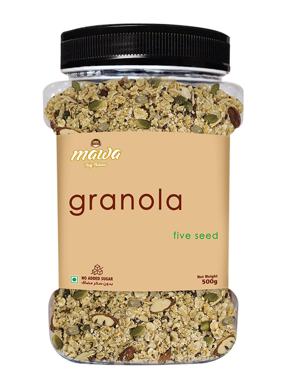 Mawa Five Seed No Added Sugar Granola, 500g