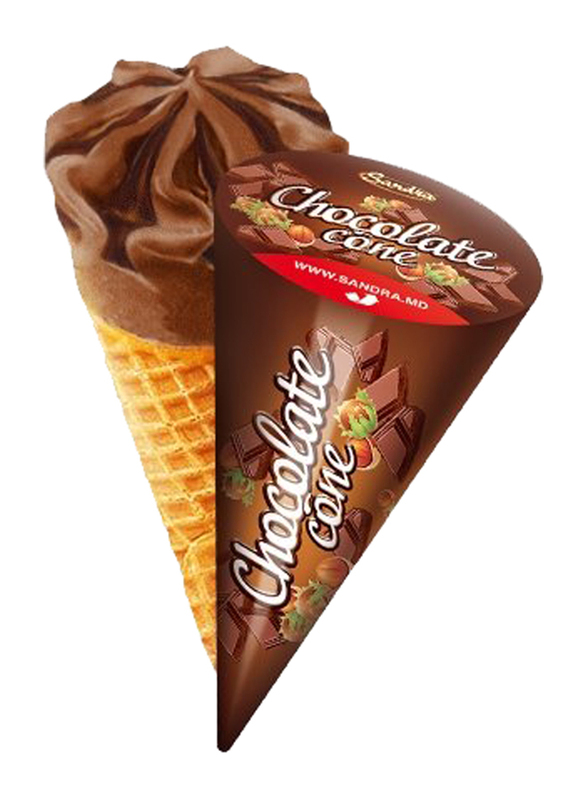 Sandra Ice Cream Chocolate Cone Ice Cream, 60g
