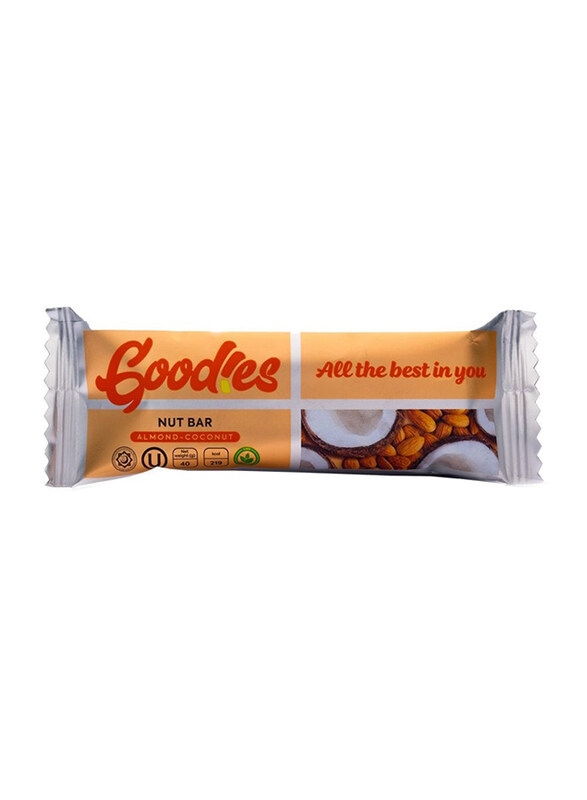 

Good!es Almond-Coconut Nut Bar, 40g