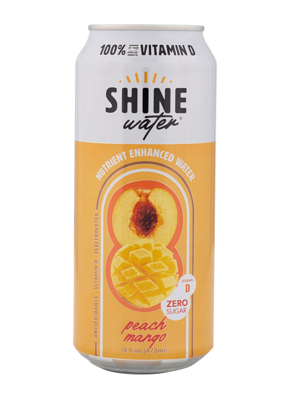 Shine Nutrient Enhanced Water, 473ml, Peach Mango