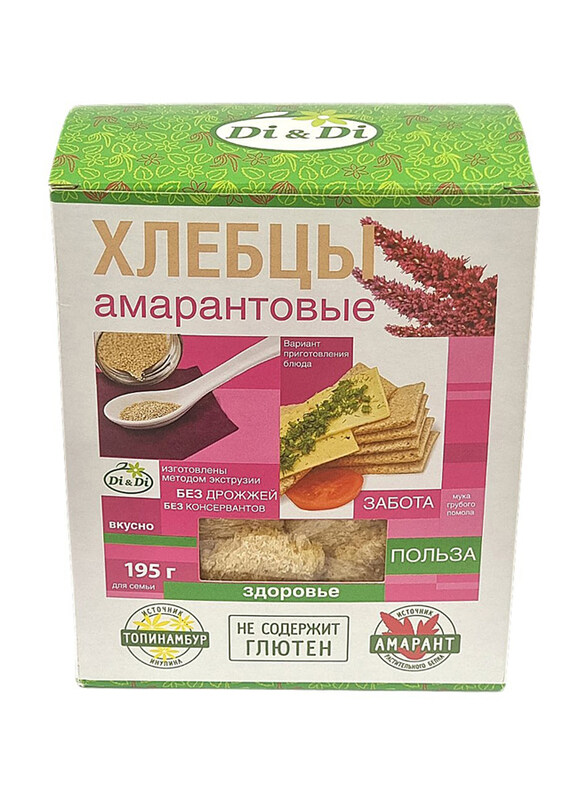 

Di&Di Amaranth Crisp Bread, 195g