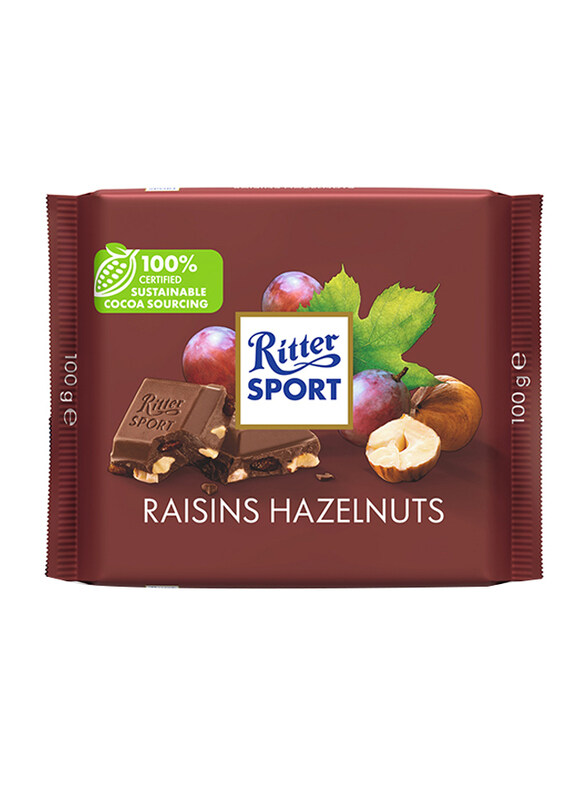 

Ritter Sport Raisins Hazelnut Chocolate, 100g