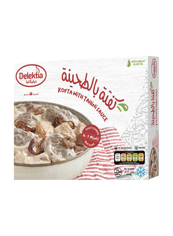 

Delektia Kofta with Tahini Frozen Meal, 500g