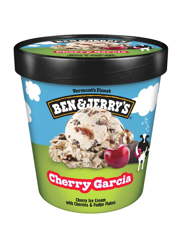 

Ben & Jerrys Cherry Garcia Ice Cream, 132g