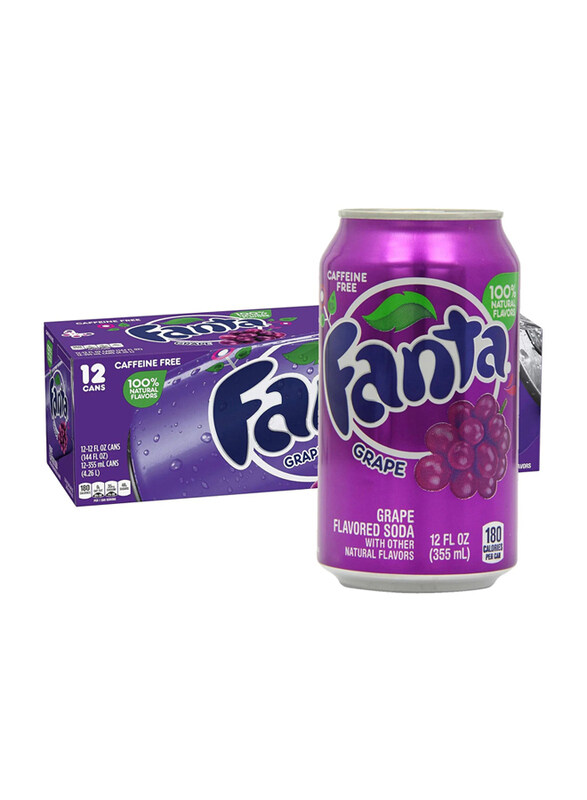 

Fanta Grape Can, 12 x 355ml
