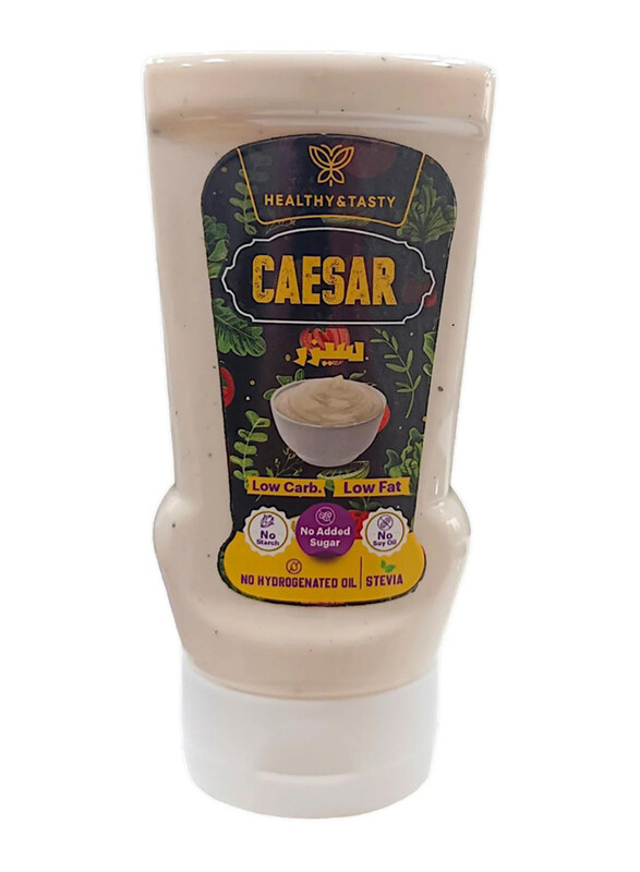 

Healthy & Tasty Low Carb/Fat, No Added Sugar/Starch, No Soy Oil/Hydrogenated Oil Caesar Salad Dressing, 340ml