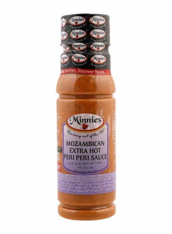 

Minnies Vegan Mozambican Extra Hot Peri Peri, 250ml