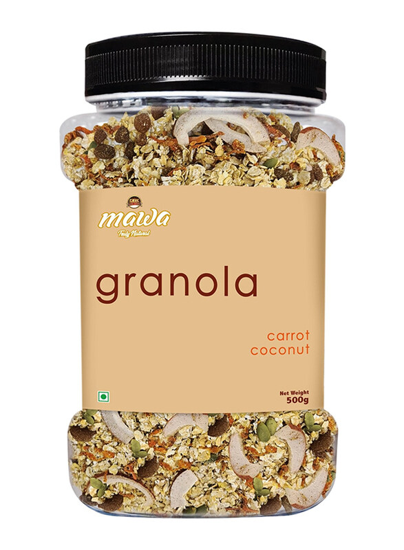 Mawa Carrot Coconut Granola, 500g