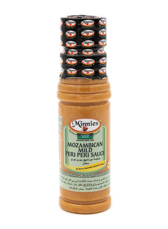 

Minnies Mozambican Mild Peri Peri Sauce, 250ml