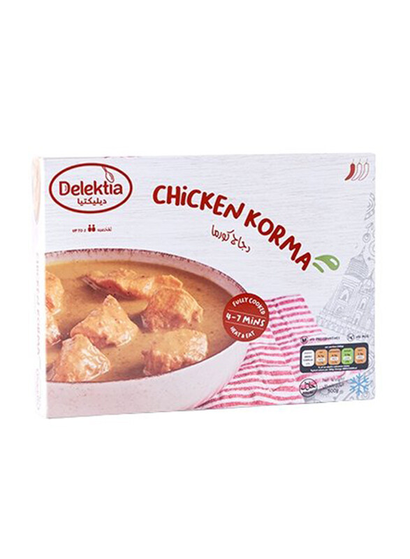 

Delektia Chicken Korma Frozen Meal, 500g