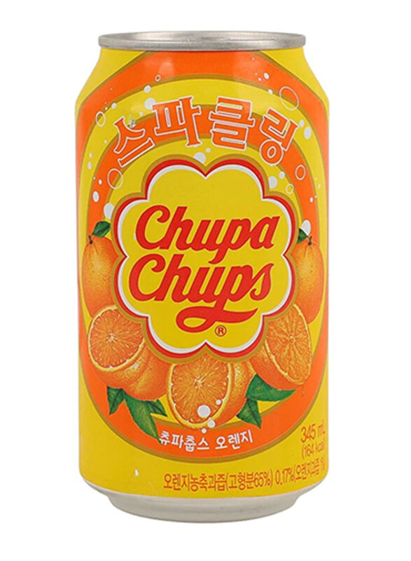 

Chupa Chups Orange Sparking Soda, 345ml