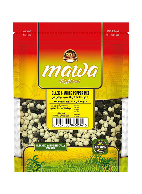 

Mawa Black & White Pepper Whole, 50g